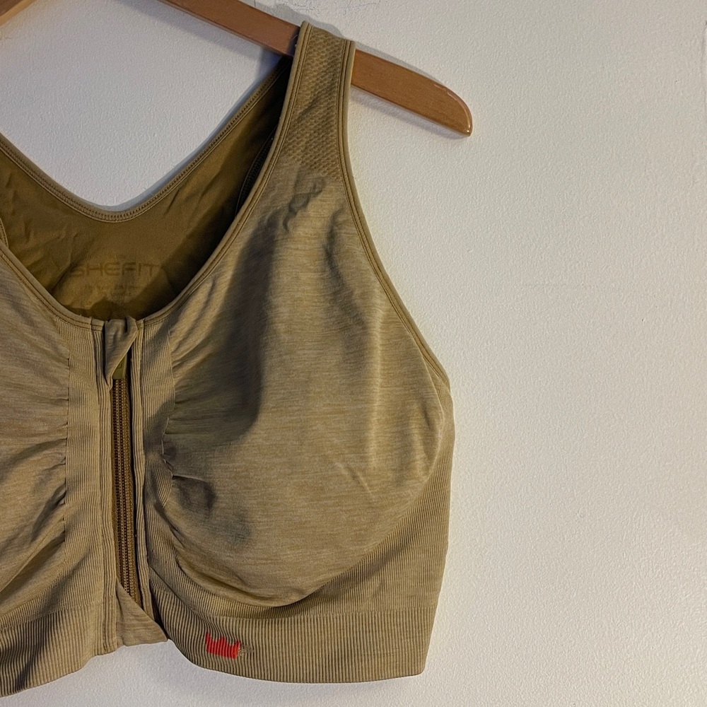 Shefit tan sports bra 3luxe - Picture 3 of 6